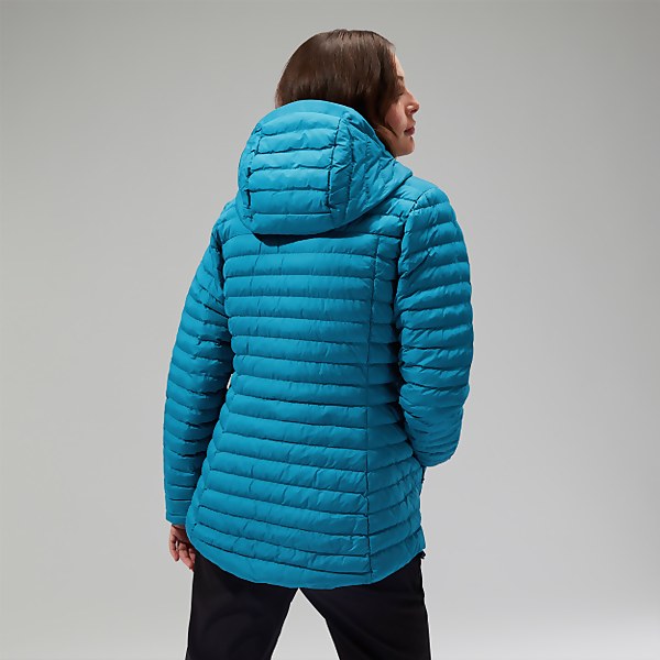 Berghaus Women's Nula Hooded Maternity 2in1 Jacket Turquoise - 16