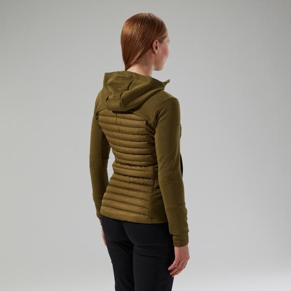 Berghaus Women's Nula Hybrid Synthetic Insulated Jacket - Green - 12