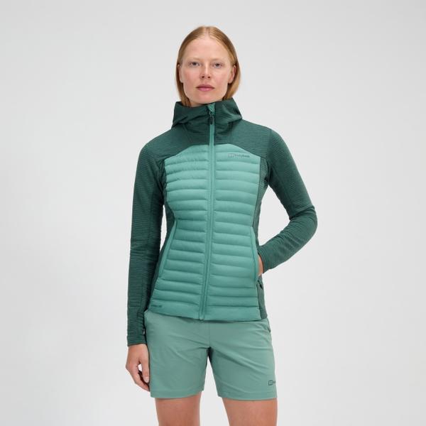Berghaus Women's Nula Hybrid Synthetic Insulated Jacket - Green