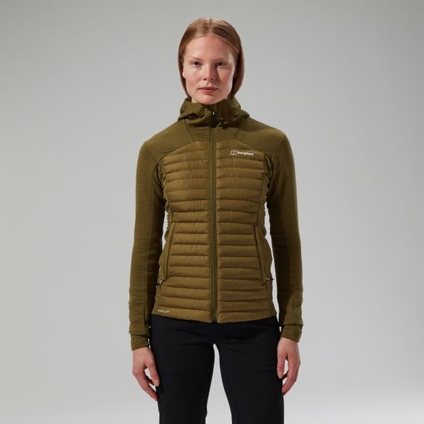 berghaus Women's Nula Hybrid Synthetic Insulated Jacket - Green - 12