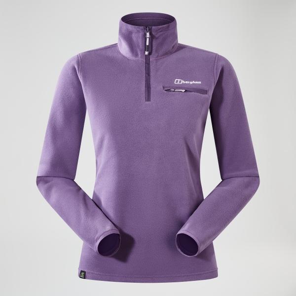 Berghaus Women's Prism 2.0 Micro Half Zip Polartec Fleece - Purple