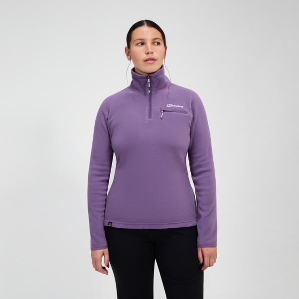 Berghaus Women's Prism 2.0 Micro Half Zip Polartec Fleece - Purple