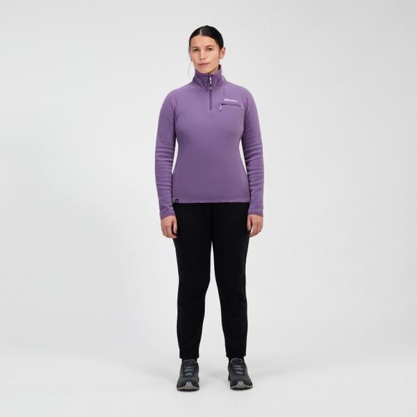 berghaus Women's Prism 2.0 Micro Half Zip Polartec Fleece - Purple