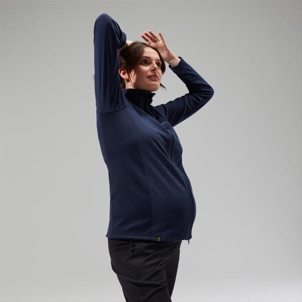 Berghaus Women's Prism Flex Maternity Fleece Jacket Blue - 18