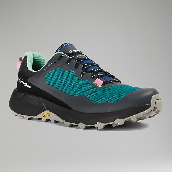 Berghaus Women's Revolute Active Shoe Black/Dark Turquoise - 4