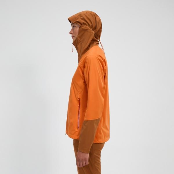 Berghaus Women's Ridge-Roamer Softshell Jacket - Orange/Brown