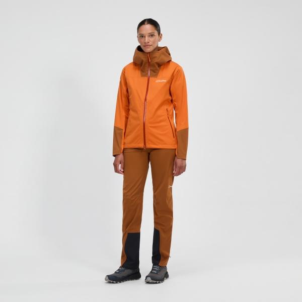 berghaus Women's Ridge-Roamer Softshell Jacket - Orange/Brown