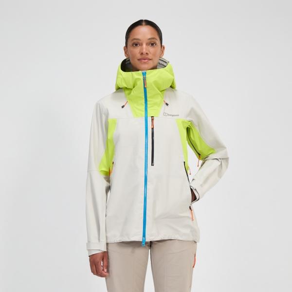 Berghaus Women's Ridge-Seeker Gore-Tex Waterproof Jacket - Grey/Yellow