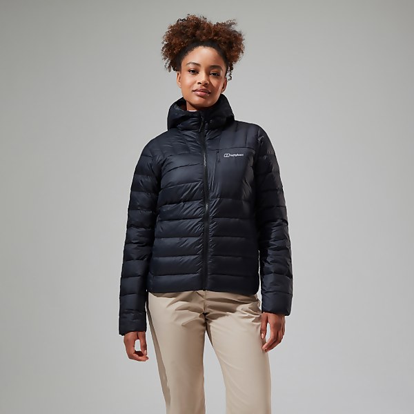 Berghaus Women's Silksworth Hooded Down Insulated Jacket Black - 14
