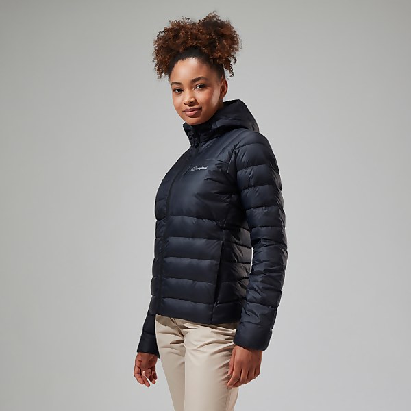 Berghaus Women's Silksworth Hooded Down Insulated Jacket Black - 14