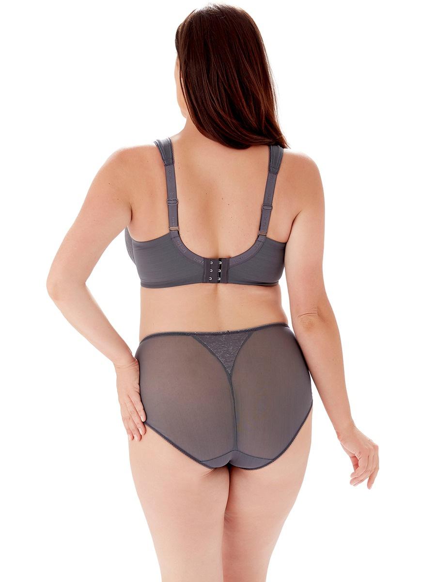 Berlei Beauty Lace Underwired Smoothing Bra - Dark Grey