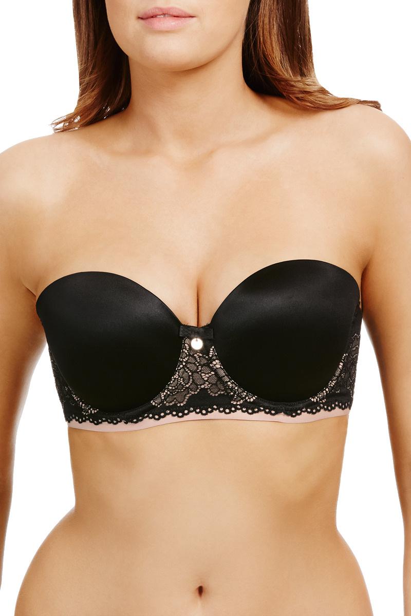berlei Beauty Form Curvy Strapless Bra - Black