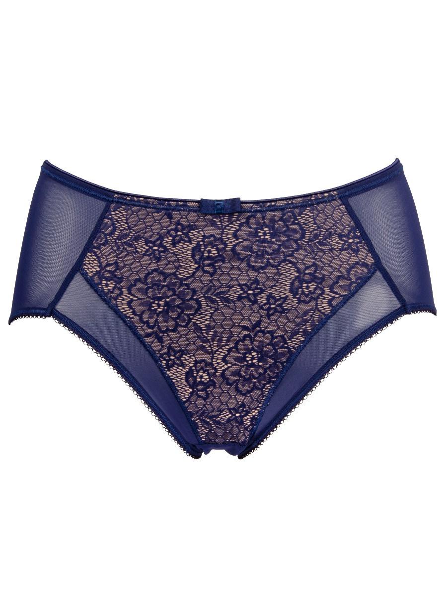 berlei Beauty Lace Deep Brief - Deep Blue