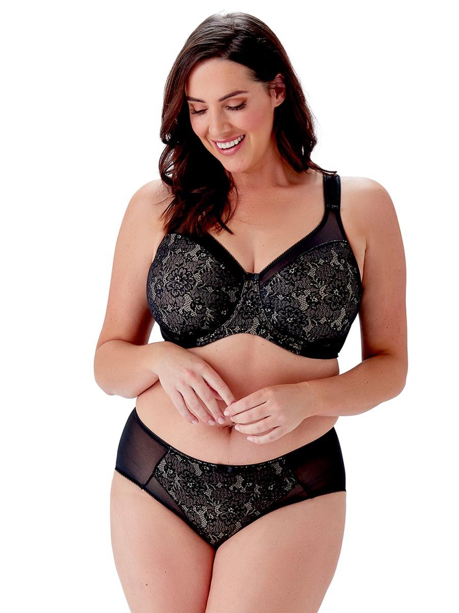 Berlei Beauty Lace Underwired Smoothing Bra - Black