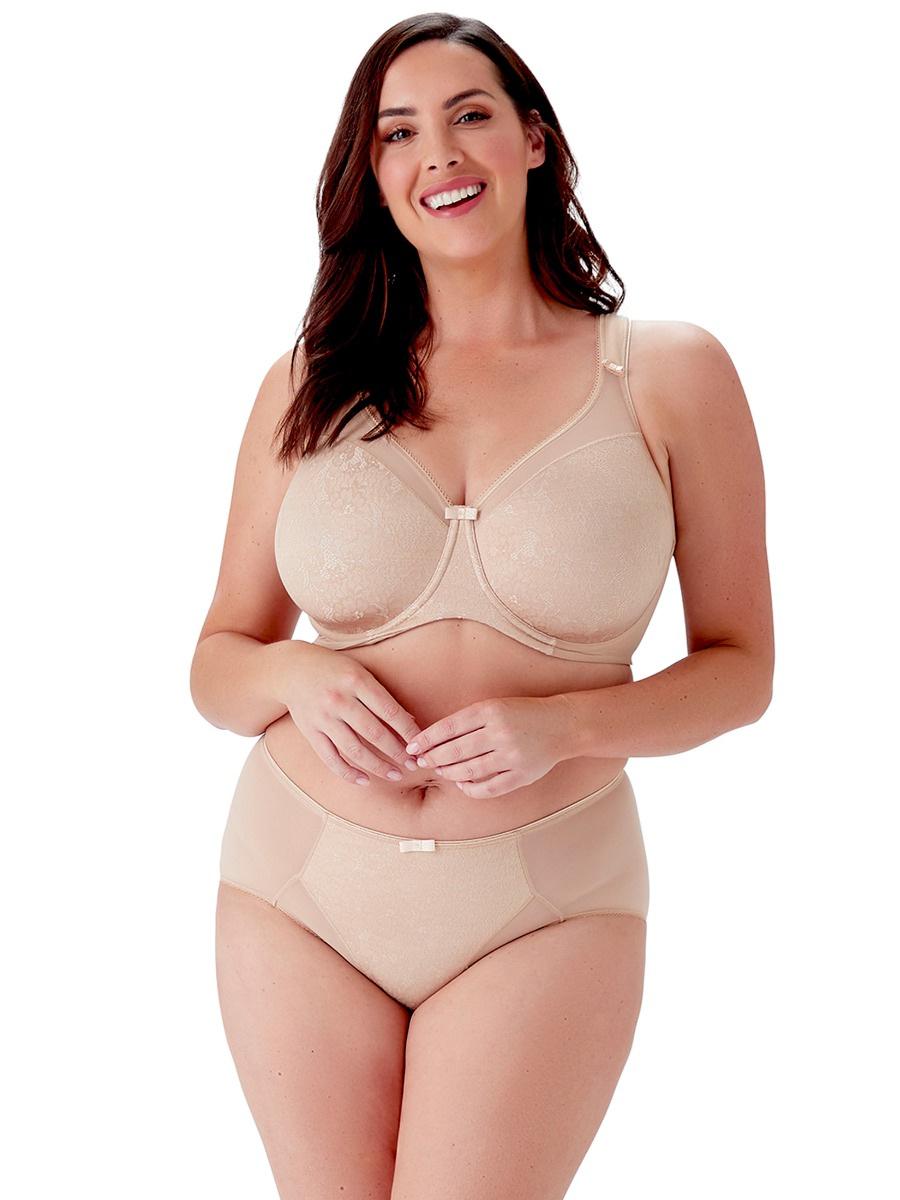 Berlei Beauty Lace Underwired Smoothing Bra - Nude