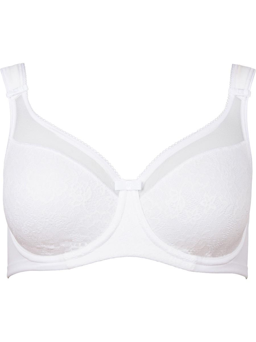 berlei Beauty Lace Underwired Smoothing Bra - White