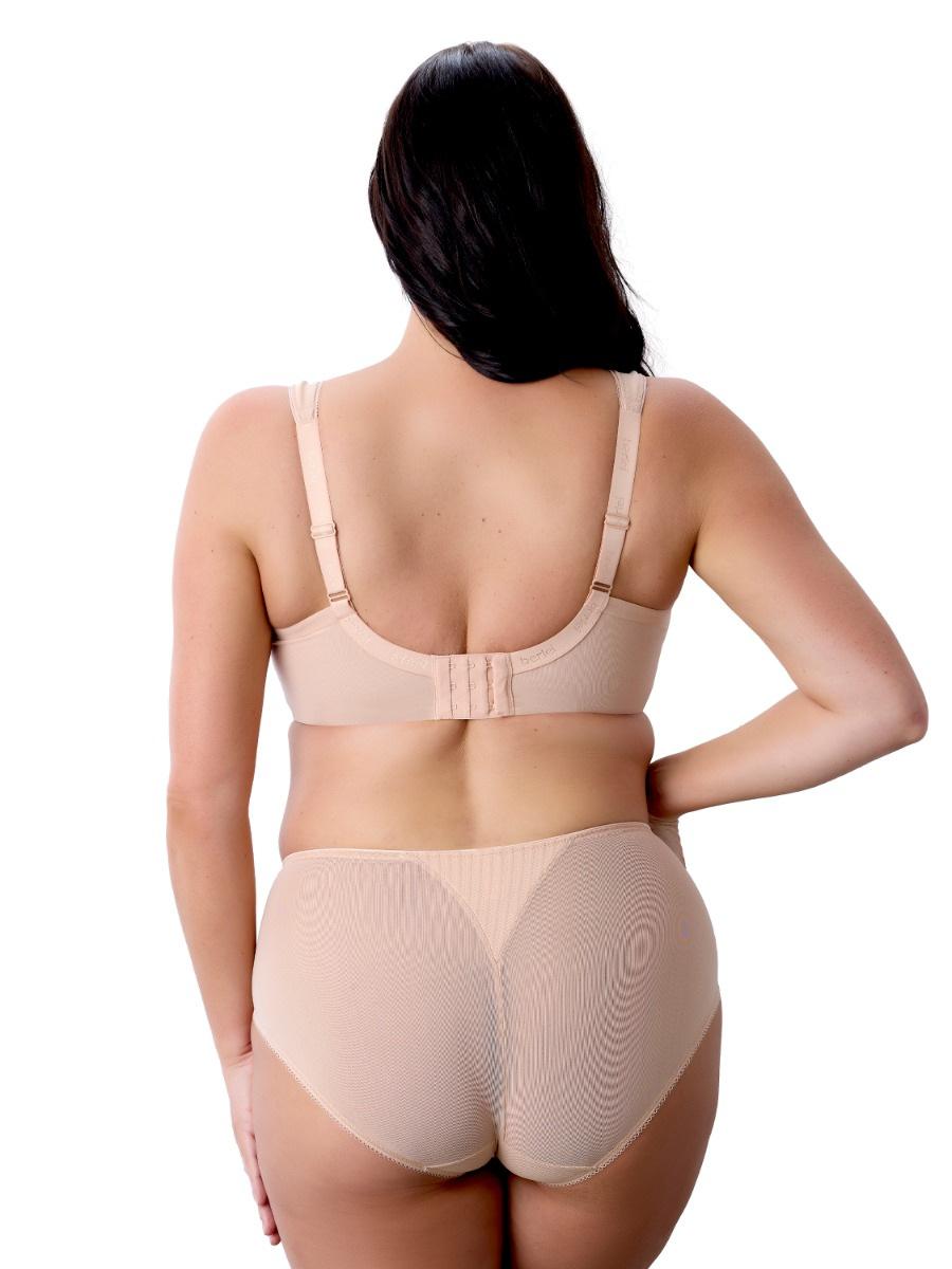 Berlei Beauty Stripe Deep Brief - Blush