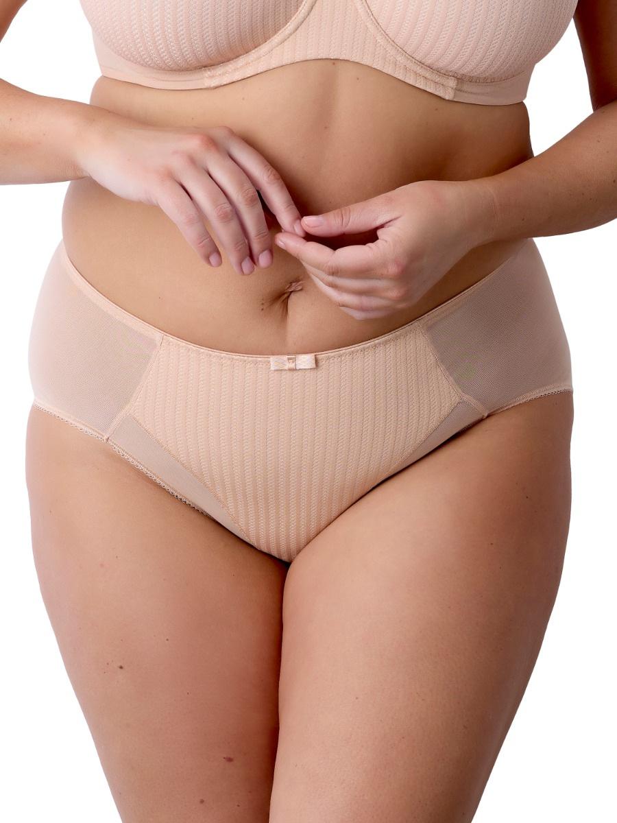 berlei Beauty Stripe Deep Brief - Blush