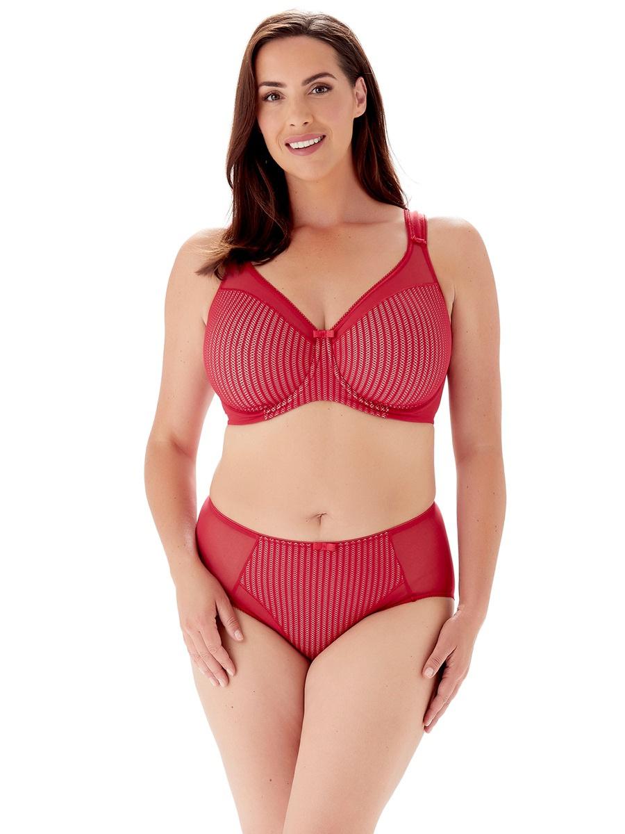Berlei Beauty Stripe Smoothing Bra - Passion Red