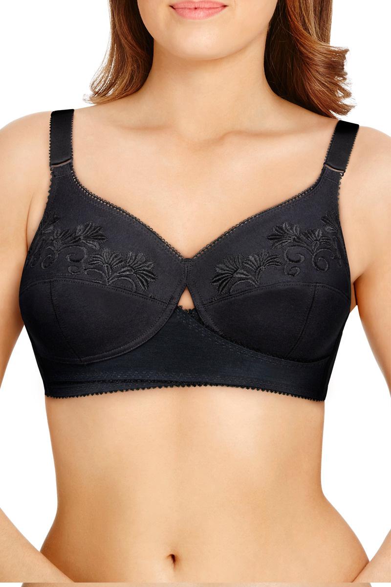 berlei Classic Total Support Cotton Bra - Black