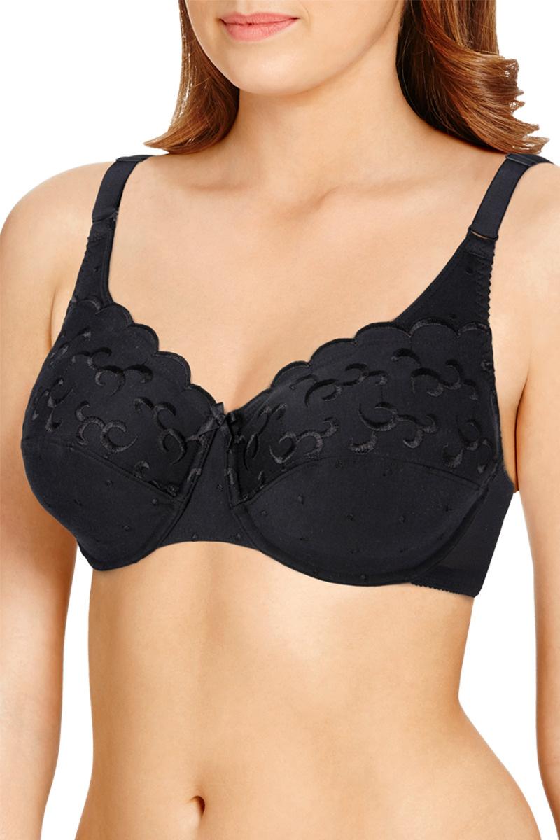 berlei Classic Wired Minimiser Bra - Black