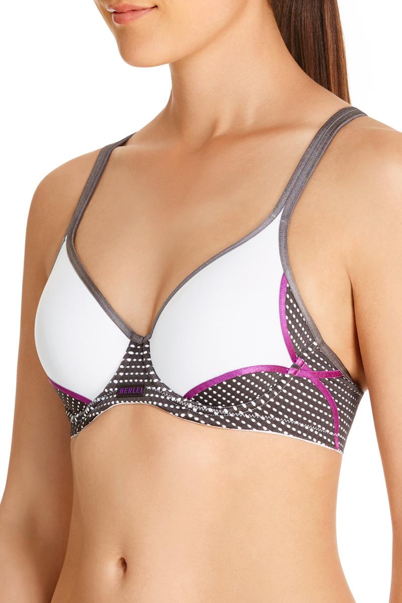 Berlei Electrify Mesh Padded Bra - Scoria