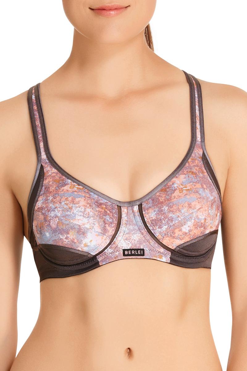 berlei Electrify Wired Print Bra - Chromatic Clash