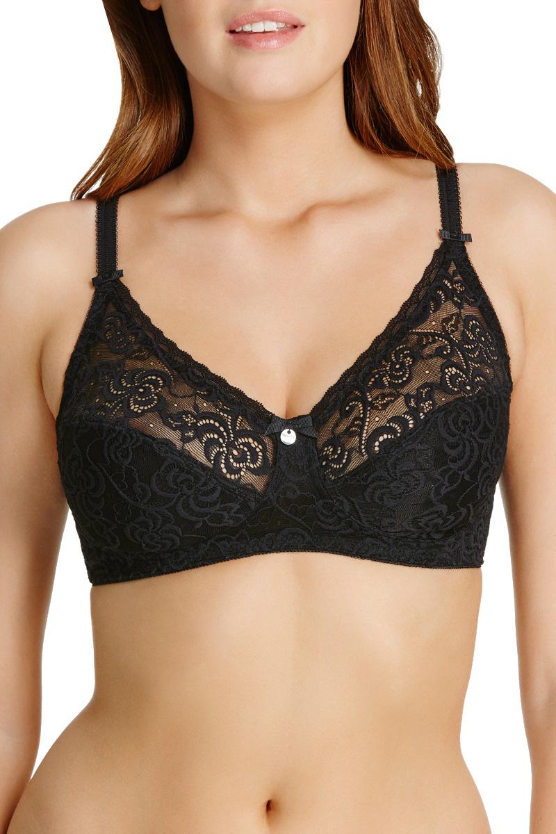 berlei Heaven Lace Non Wired Bra - Black