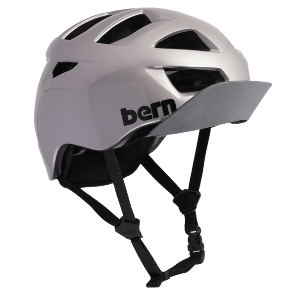 bern Bern Allston DVRT Bike Helmet - Metallic Gray