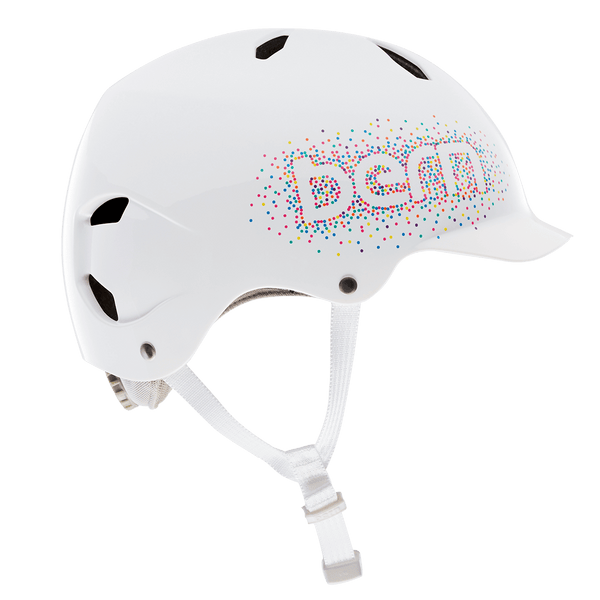 Bern Bern Bandito EPS Youth Helmet - White Confetti