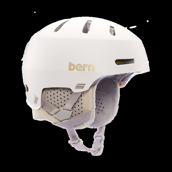 bern Bern Macon 2.0 MIPS Winter Helmet - Matte White