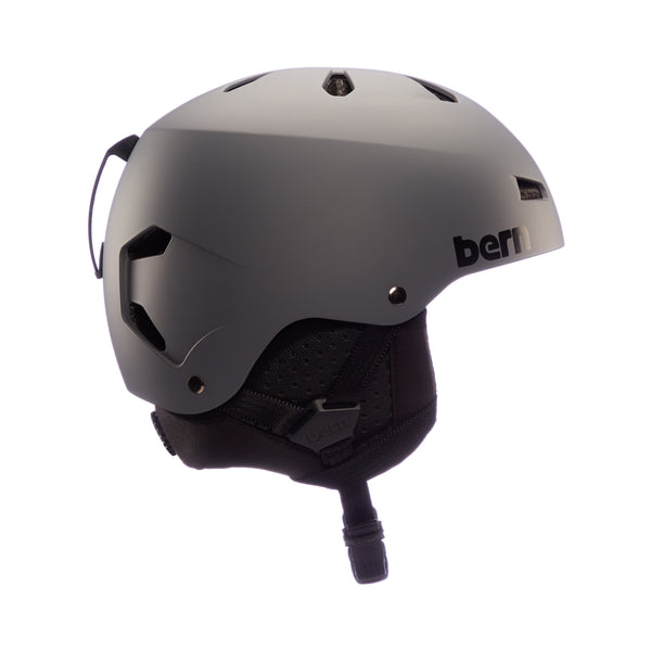 Bern Bern Macon Classic Winter Helmet - Matte Grey