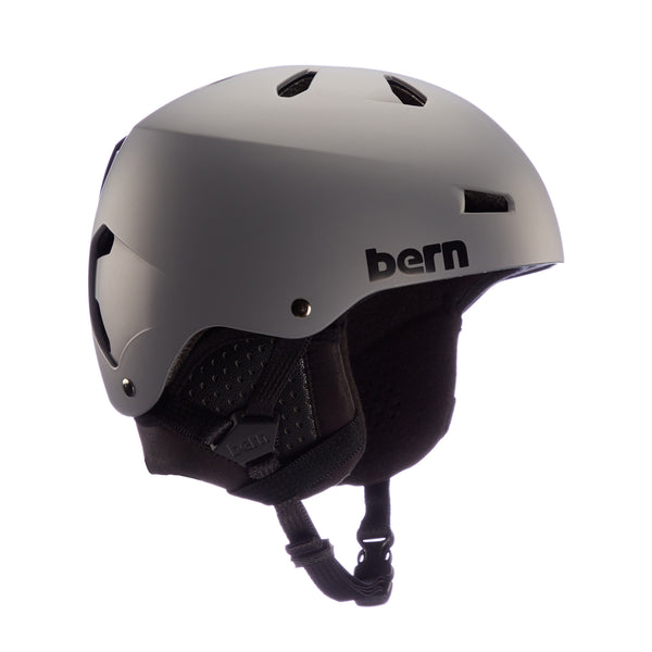 bern Bern Macon Classic Winter Helmet - Matte Grey