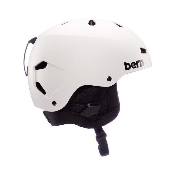 Bern Bern Macon Classic Winter Helmet - Matte White