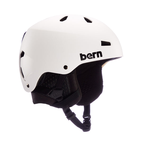 bern Bern Macon Classic Winter Helmet - Matte White