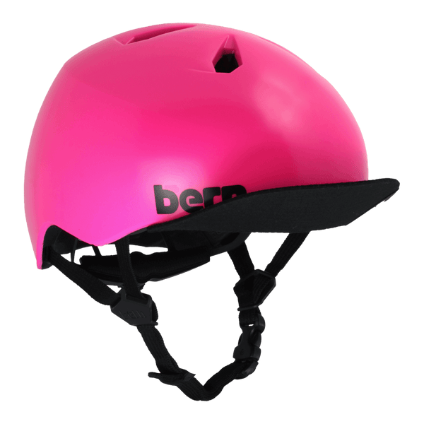 bern Bern Nina DVRT Youth Helmet - Satin Hot Pink