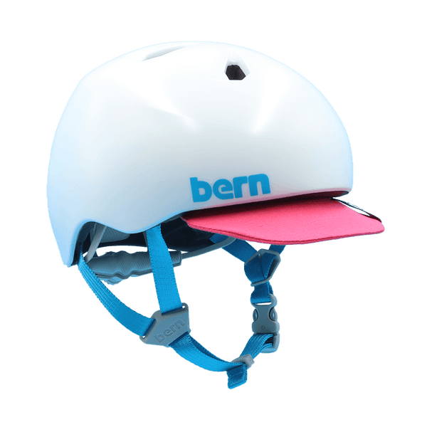 Bern Bern Nina DVRT Youth Helmet - Satin White