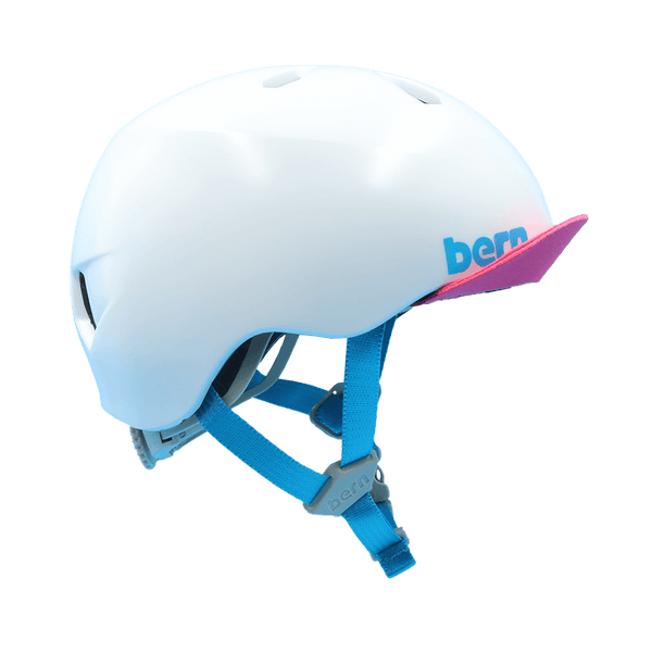 Bern Bern Nina DVRT Youth Helmet - Satin White