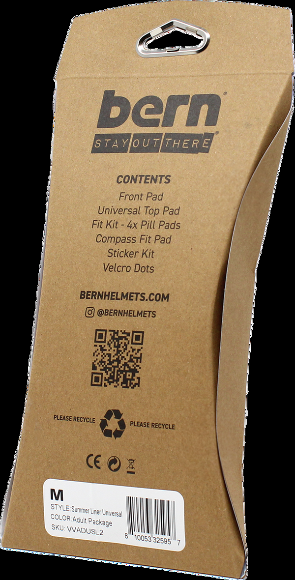 Bern Bern Summer Liner - Universal Adult Package