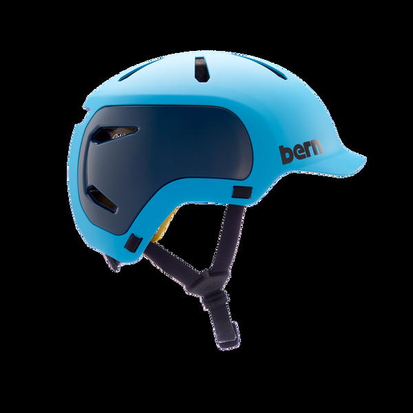 Bern Bern Watts 2.0 MIPS Helmet - Matte Ocean Blue