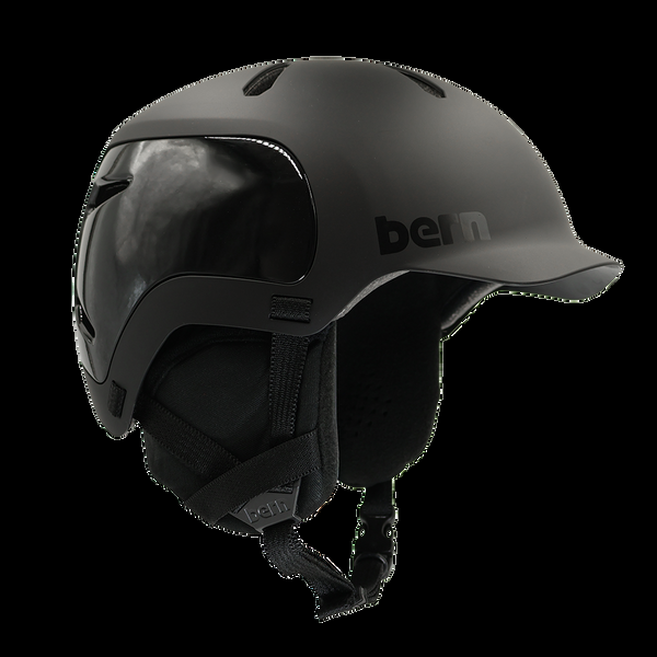 bern Bern Watts 2.0 Winter Helmet - Matte Black