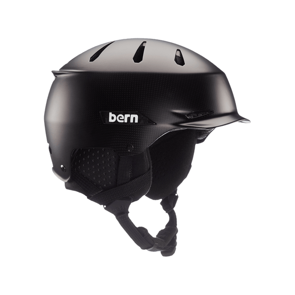 bern Bern Hendrix Carbon DVRT Winter Helmet - Semi-Gloss Black