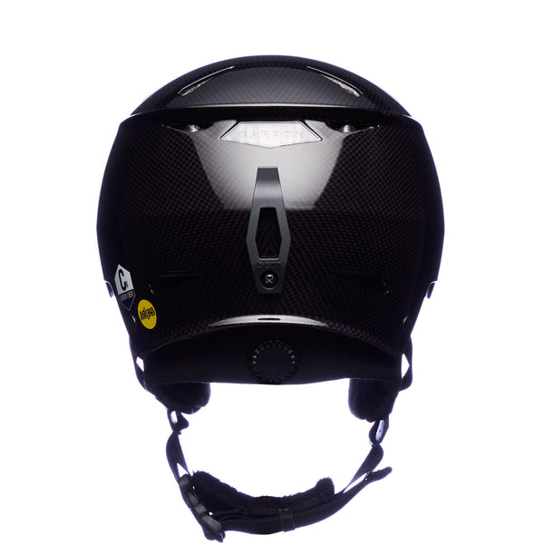 Bern Bern Hendrix MIPS Carbon Winter Helmet - Matte Black Hatstyle