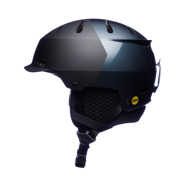 Bern Bern Hendrix MIPS Winter Helmet - Metallic Charcoal Hatstyle