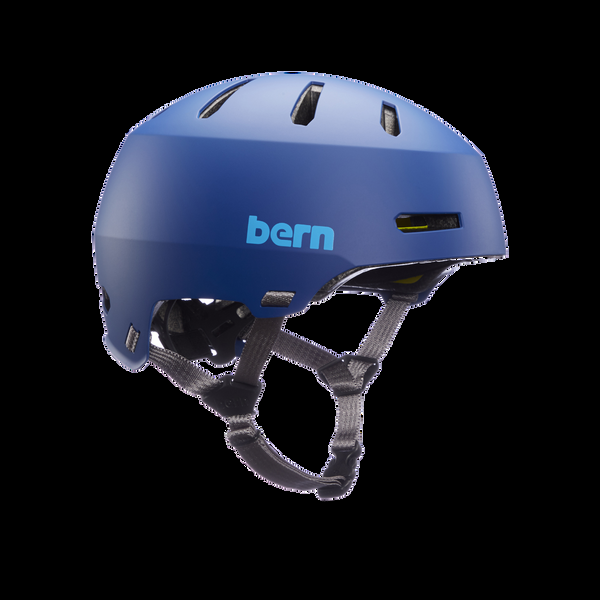 bern Bern Macon 2.0 MIPS Helmet (EZ Fit) - Matte Blue Wave