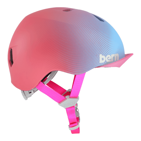 Bern Bern Nina DVRT Kids Bike Helmet - Matte Sunset Gradient