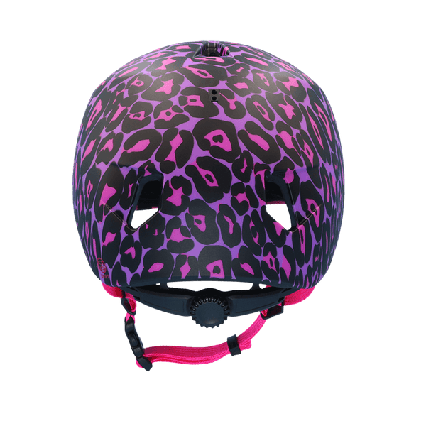 Bern Bern Nina DVRT Kids Helmet - Matte Purple Leopard