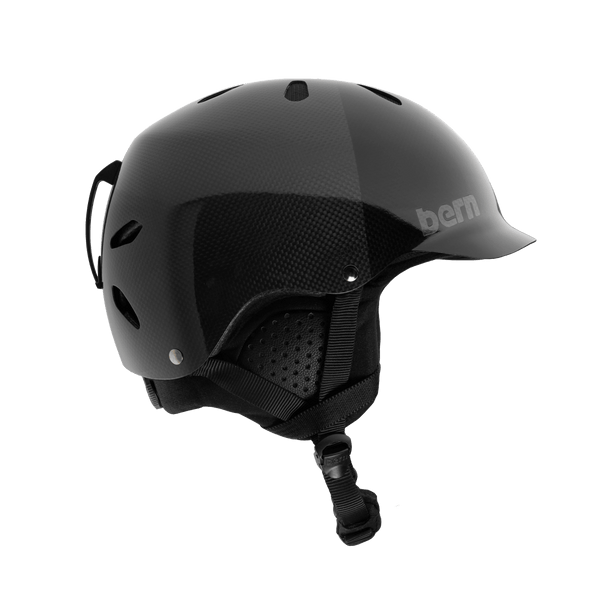 Bern Bern Watts Carbon Translucent Winter Helmet - Black