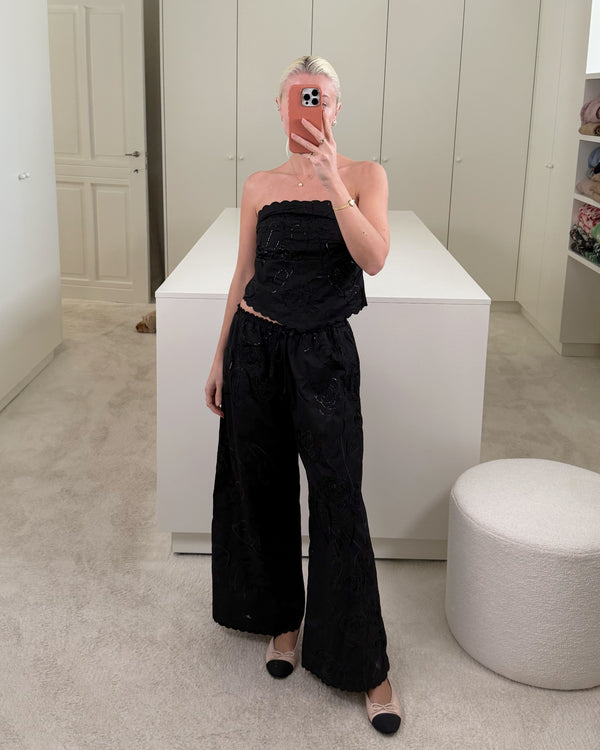 Bernadette Bustier Petit Beurre Embroidered
