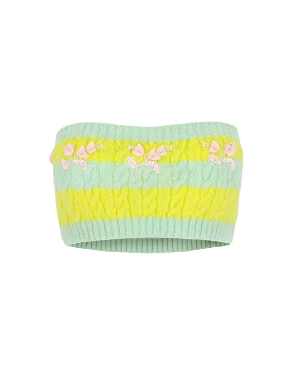 bernadette Cropped Top Dahlia